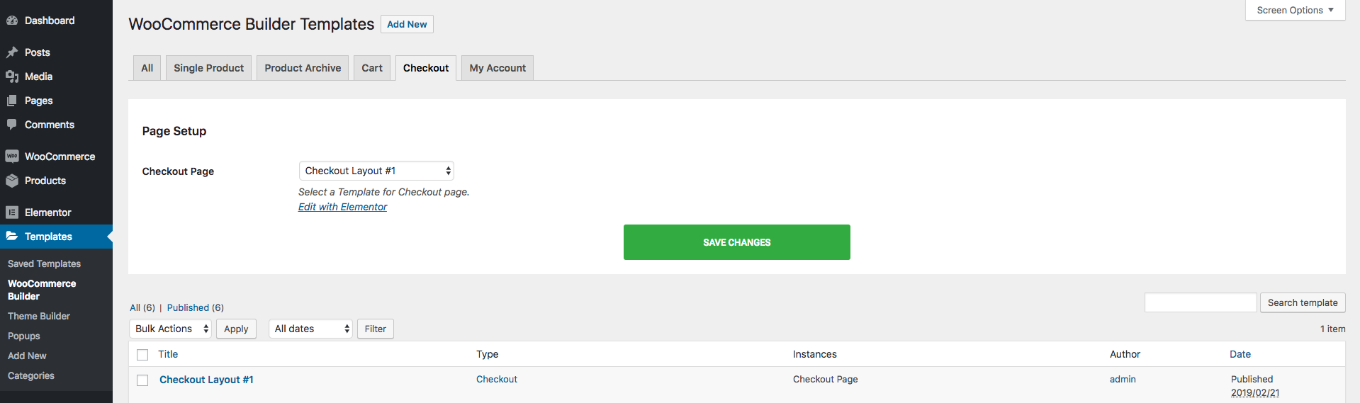 checkout-page-setup